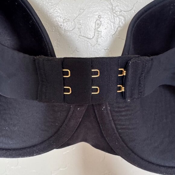 Thirdlove Black 24/7 Classic T-Shirt Bra 34D 1/2 Adjustable Straps - Picture 3 of 4
